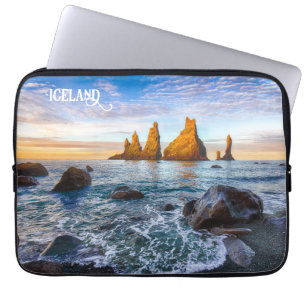 Housse Pour Ordinateur Portable Plage de Reynisfjara, Islande