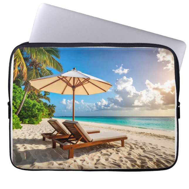 Housse Pour Ordinateur Portable Plage incroyable (Devant)