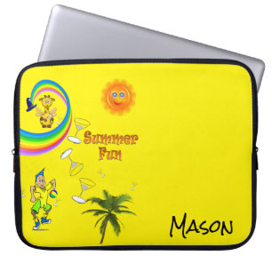Housse Pour Ordinateur Portable Plage Rainbow Sleeve pour ordinateur portable