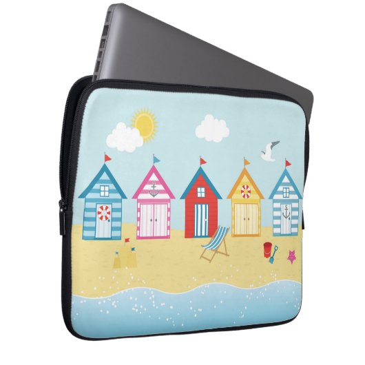 Housse Pour Ordinateur Portable Plages (Devant droit)