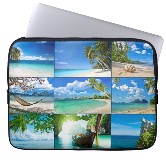 Housse Pour Ordinateur Portable Plages rêveuses (Devant)