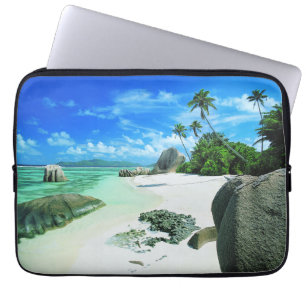 Housse Pour Ordinateur Portable Plages tropicales   L'île de La Digue