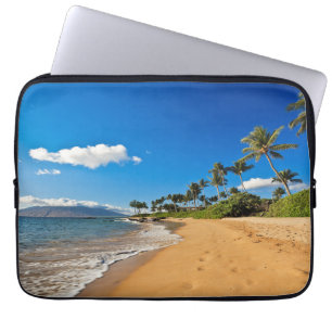 Housse Pour Ordinateur Portable Plages tropicales Wailea, Maui, Hawaii