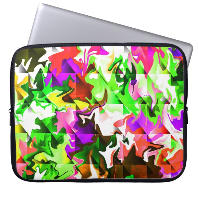 Housse Pour Ordinateur Portable Plaisir du printemps...... (Devant)