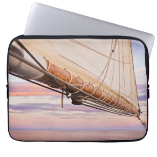 Housse Pour Ordinateur Portable Plan rapproché de voile et de cordes Maine,
