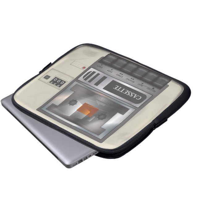 Housse Pour Ordinateur Portable Planche de cassettes (Devant bas)