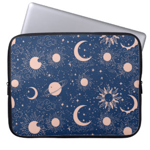 Housse Pour Ordinateur Portable Planètes et étoiles Motif