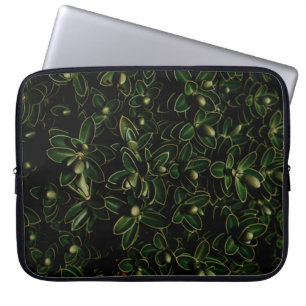 Housse Pour Ordinateur Portable Plante de feuille verte