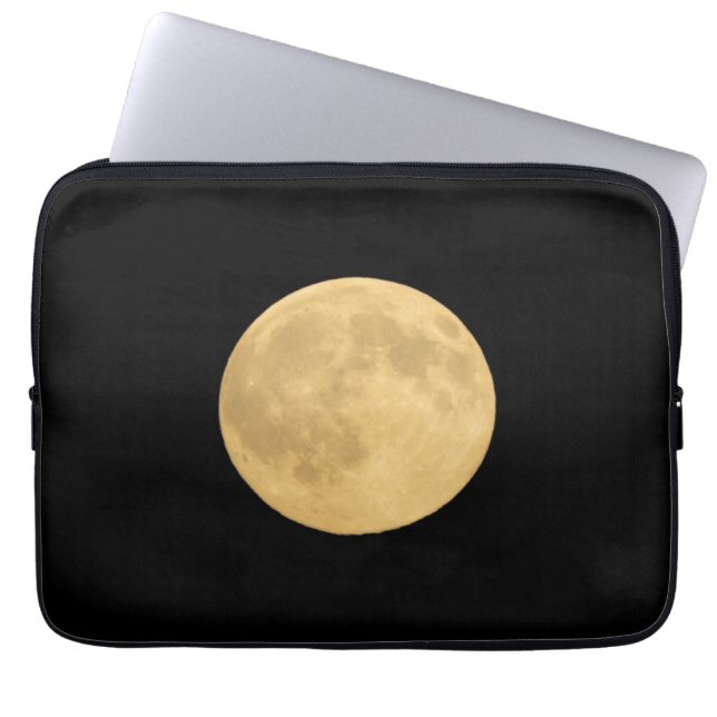 Housse Pour Ordinateur Portable Pleine lune | Seattle, Washington (Devant)