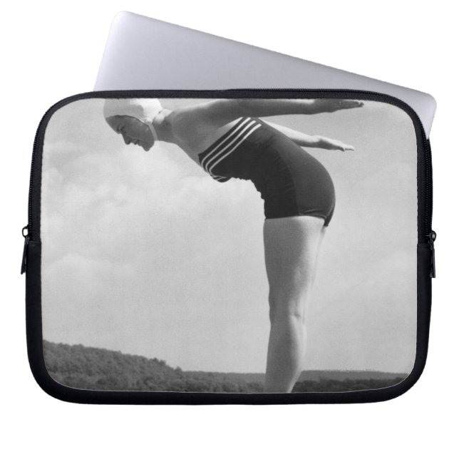 Housse Pour Ordinateur Portable Plongeur (Devant)