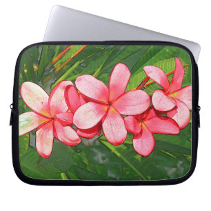 Housse Pour Ordinateur Portable Plumerias