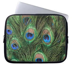 Housse Pour Ordinateur Portable Plumes de paon