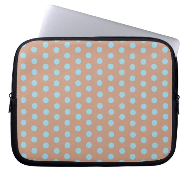 Housse Pour Ordinateur Portable Point Polka (Devant)