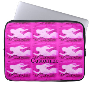 Housse Pour Ordinateur Portable Pointeur de sirènes roses Thunder_Cove