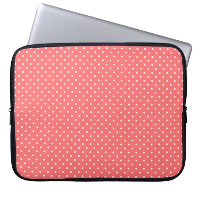 Housse Pour Ordinateur Portable Pois (Devant)