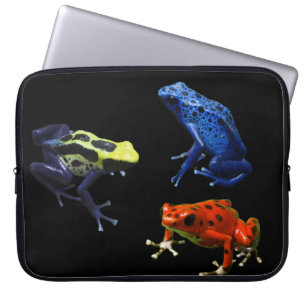Housse Pour Ordinateur Portable Poison grenouilles