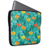 Housse Pour Ordinateur Portable Poisson d'or dans l'aquarium (Devant droit)