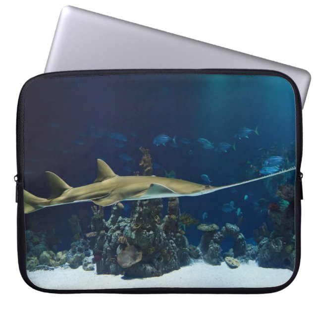 Housse Pour Ordinateur Portable Poisson-scie saisissant (Devant)