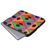 Housse Pour Ordinateur Portable Pôle noir (Devant bas)