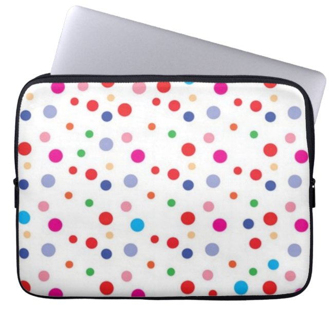Housse Pour Ordinateur Portable Polka dot (Devant)