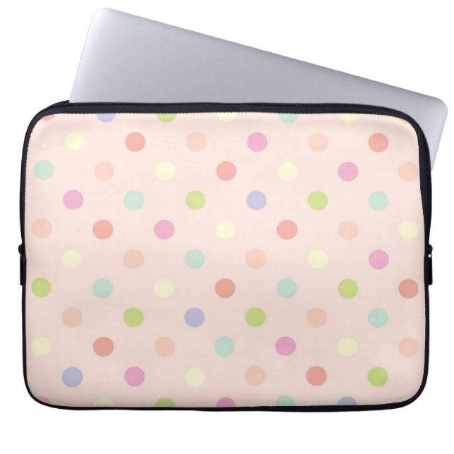 Housse Pour Ordinateur Portable Polka dot (Devant)