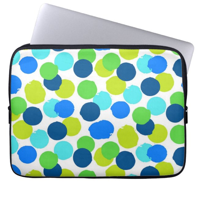 Housse Pour Ordinateur Portable Polka dot (Devant)