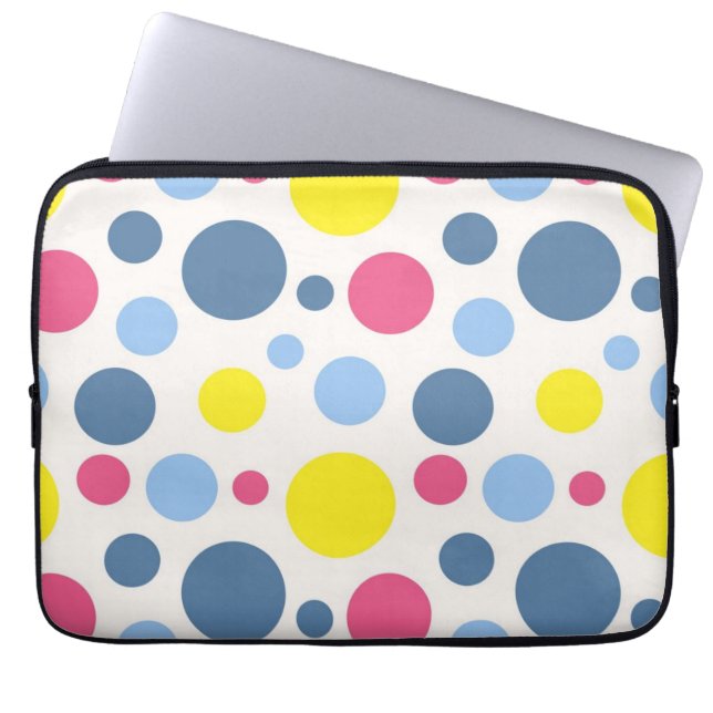 Housse Pour Ordinateur Portable Polka dot (Devant)