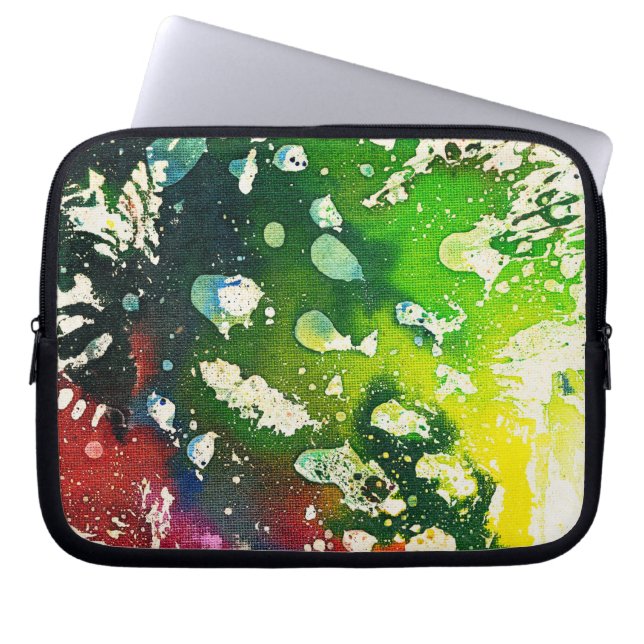 Housse Pour Ordinateur Portable Polychromoptic #4 par Michael Moffa (Devant)