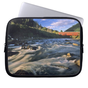 Housse Pour Ordinateur Portable Pont couvert d'Office le plus long de l'Oregon à