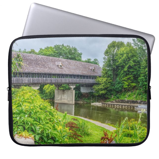 Housse Pour Ordinateur Portable Pont couvert Frankenmuths (Devant)
