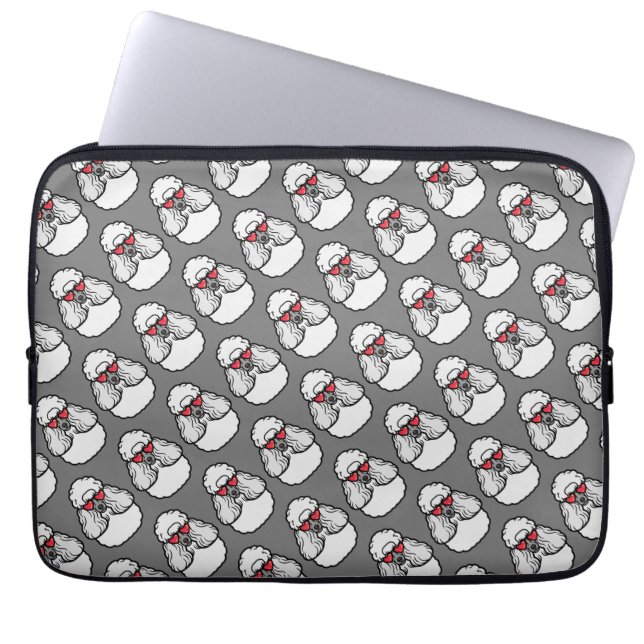 Housse Pour Ordinateur Portable Poodle Motif tendance (Devant)