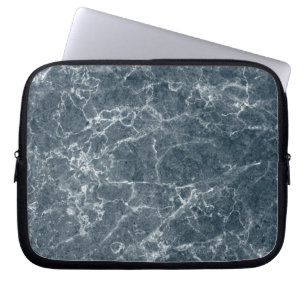 Housse Pour Ordinateur Portable Portable en néoprène en marbre noir 10 pouces