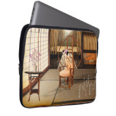 Housse Pour Ordinateur Portable Portable Funda Para Soleil levant (Devant droit)