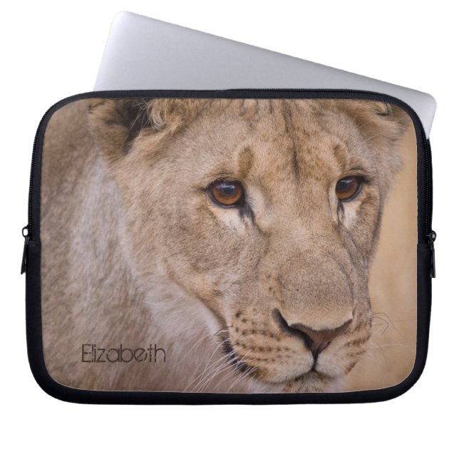 Housse Pour Ordinateur Portable Portable Lion africain personnalisé (Devant)