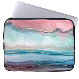 Housse Pour Ordinateur Portable Portable Motif Agate