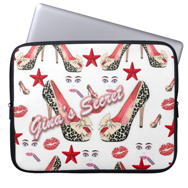 Housse Pour Ordinateur Portable Portable Sleeve Gina's Secret (Devant)