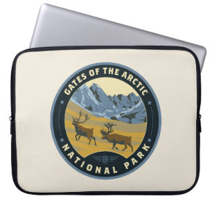 Housse Pour Ordinateur Portable Portes du parc national de l'Arctique