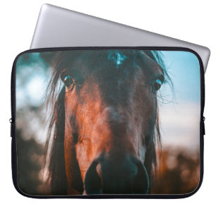 HOUSSE POUR ORDINATEUR PORTABLE PORTRAIT CHEVAL
