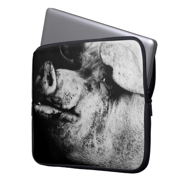 Housse Pour Ordinateur Portable portrait de portier (devant gauche)