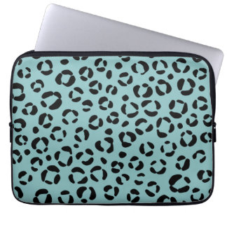 Housse Pour Ordinateur Portable Poster de animal turquoise