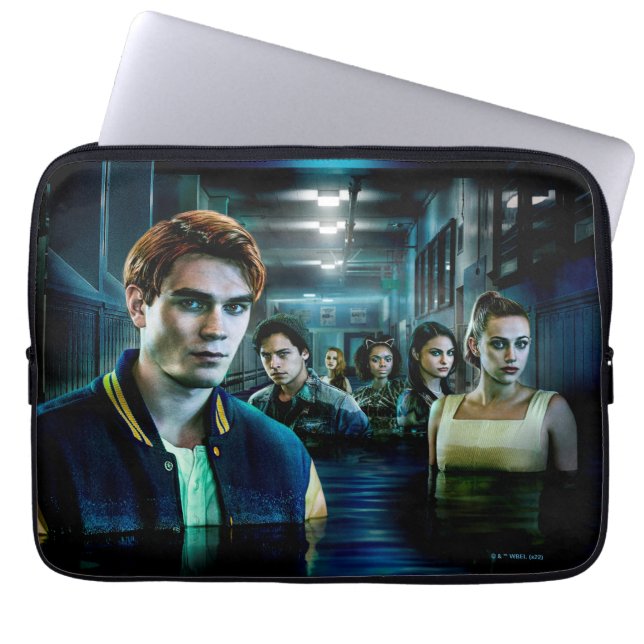 Housse Pour Ordinateur Portable Poster de l'allée inondable de Riverdale (Devant)