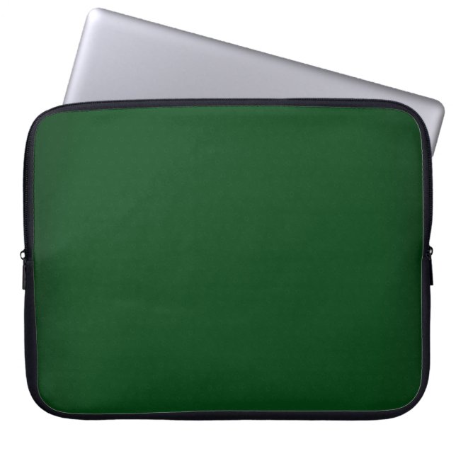 Housse Pour Ordinateur Portable Pouces personnalisable moderne de Forest Green 15 (Devant)