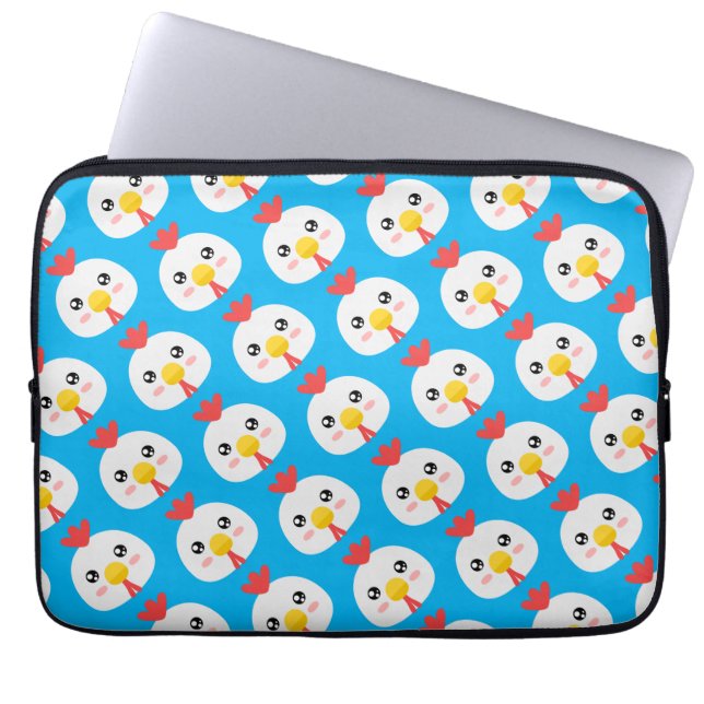 Housse Pour Ordinateur Portable Poulet mou (Devant)