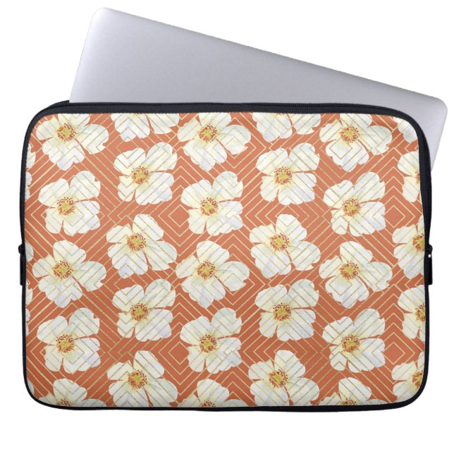 Housse Pour Ordinateur Portable Poulet orange (Devant)