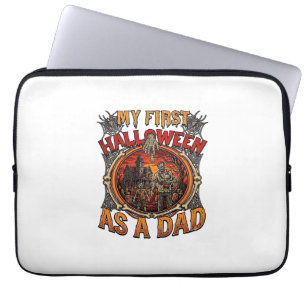 Housse Pour Ordinateur Portable Premier Halloween en tant que papa Zombie Maison H
