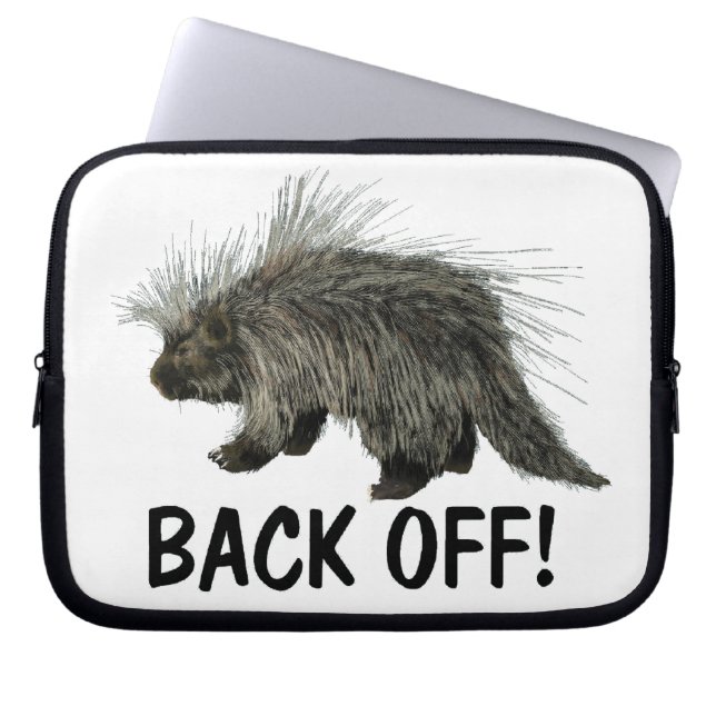Housse Pour Ordinateur Portable Prickly Porky (Devant)