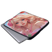 Housse Pour Ordinateur Portable princesse des fleurs (Devant bas)