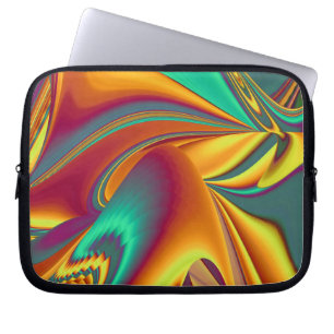 Housse Pour Ordinateur Portable Printemps Été Automne Fleurs Magie
