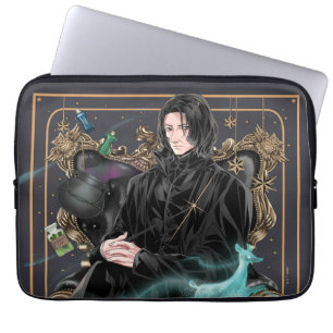 Housse Pour Ordinateur Portable Professeur Anime Severus Snape assis