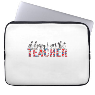 Housse Pour Ordinateur Portable Professeur Art Je Suis Ce Professeur